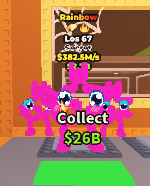 Los 67 Secret 382.5M/s