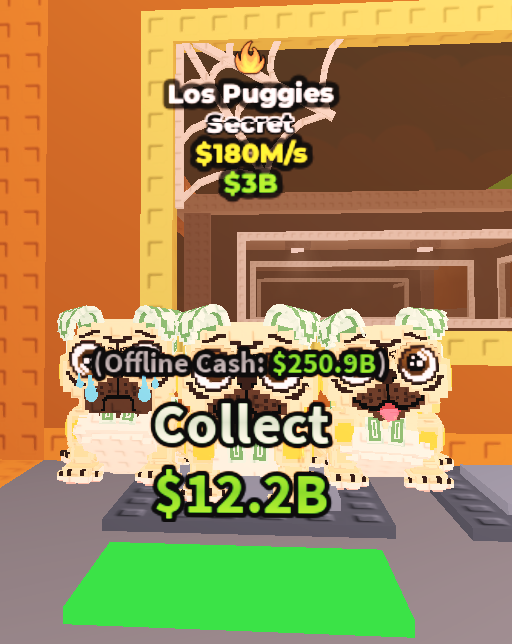 Los puggies Secret 180M/s