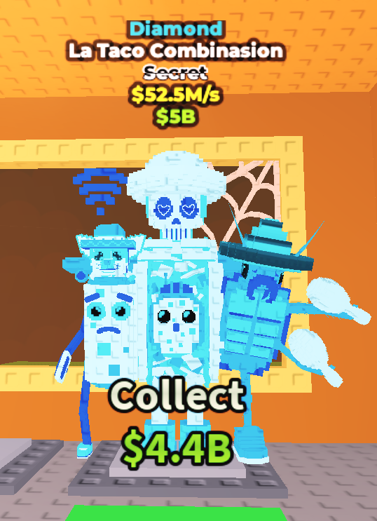 La Taco Combinasion Secret 52.5M/s